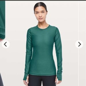 Lululemon zoned in long sleeve